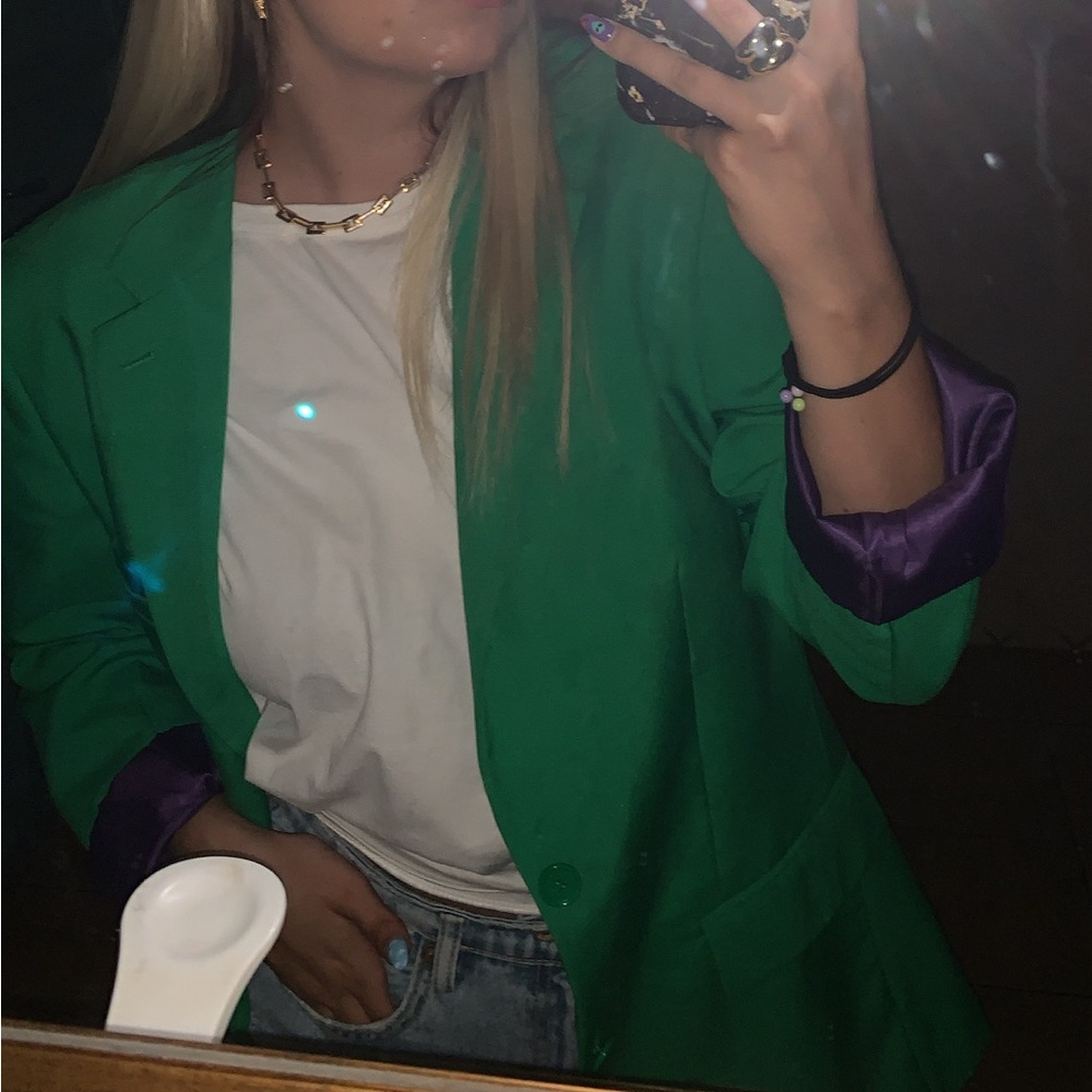 Green Blazer